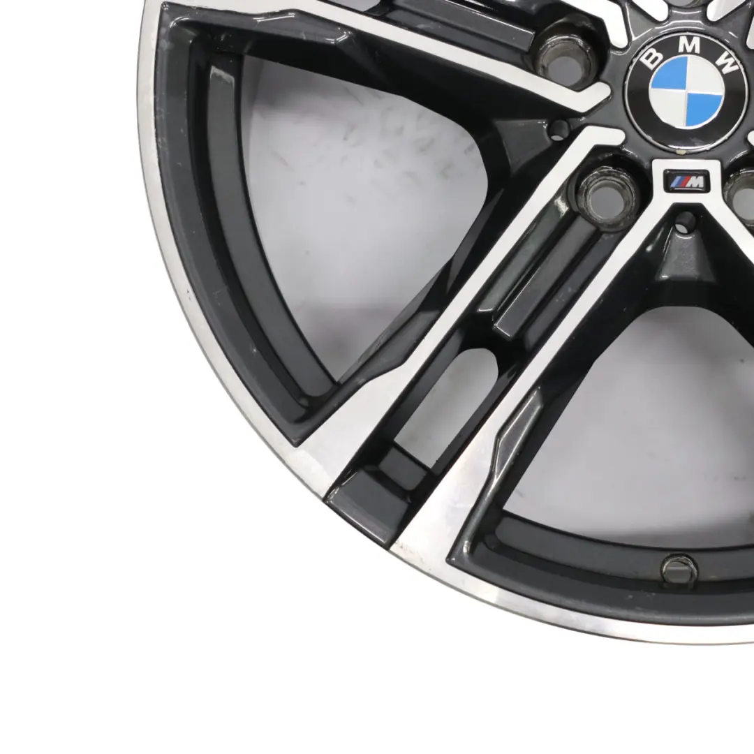 M-Sport Alloy BMW F40 Orbitgrey Wheel Rim 18" Double Spoke 819M ET:57 8J to with Part number 8092352 M-Sport Alloy BMW F40 Orbitgrey Wheel Rim 18" Double Spoke 819M ET:57 8J - SKU 8092352-2 - Part number 8092352
