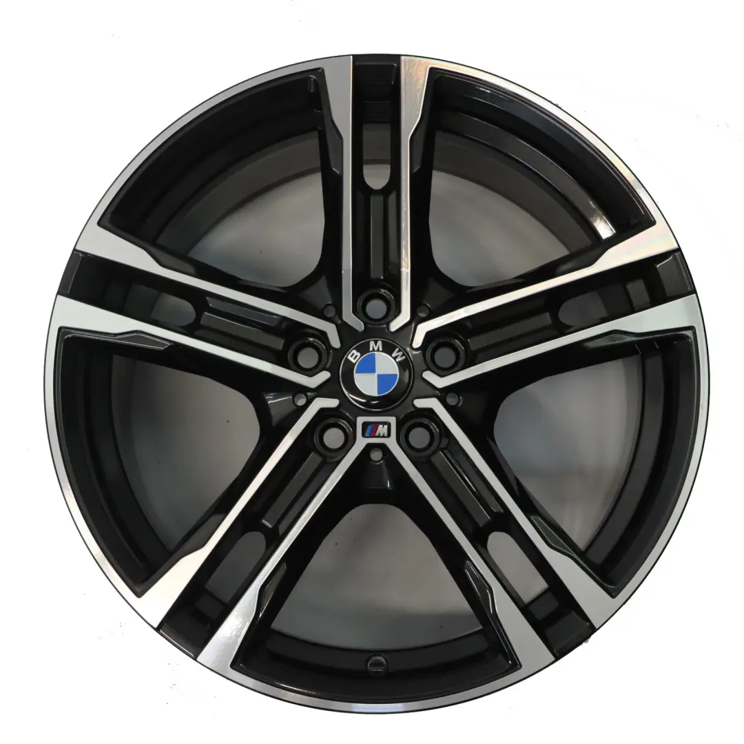 Alloy BMW F40 Orbitgrey Wheel Rim 18" Double Spoke 819M ET:57 8J to M Sport with Part number 8092352 M Sport Alloy BMW F40 Orbitgrey Wheel Rim 18" Double Spoke 819M ET:57 8J - SKU 8092352 - Part number 8092352