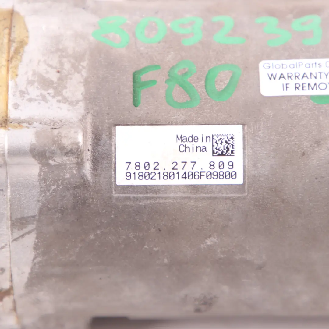 Boîte Crémaillère Direction Assistée Moteur 7802.277.809 BMW F80 M3 F82 F83 M4 - SKU 8092392-1 - Numéro de pièce 8073910
