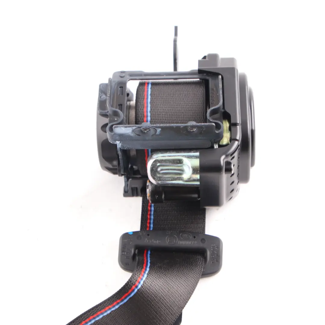Seat Belt BMW G30 F90 M5 M Sport Rear Left N/S Upper Safety Belt Black - SKU 8092485 - Part number 8092485