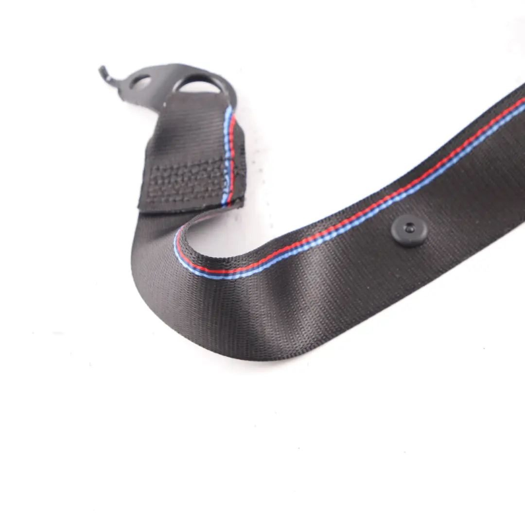 Seat Belt BMW G30 F90 M5 M Sport Rear Left N/S Upper Safety Belt Black - SKU 8092485 - Part number 8092485