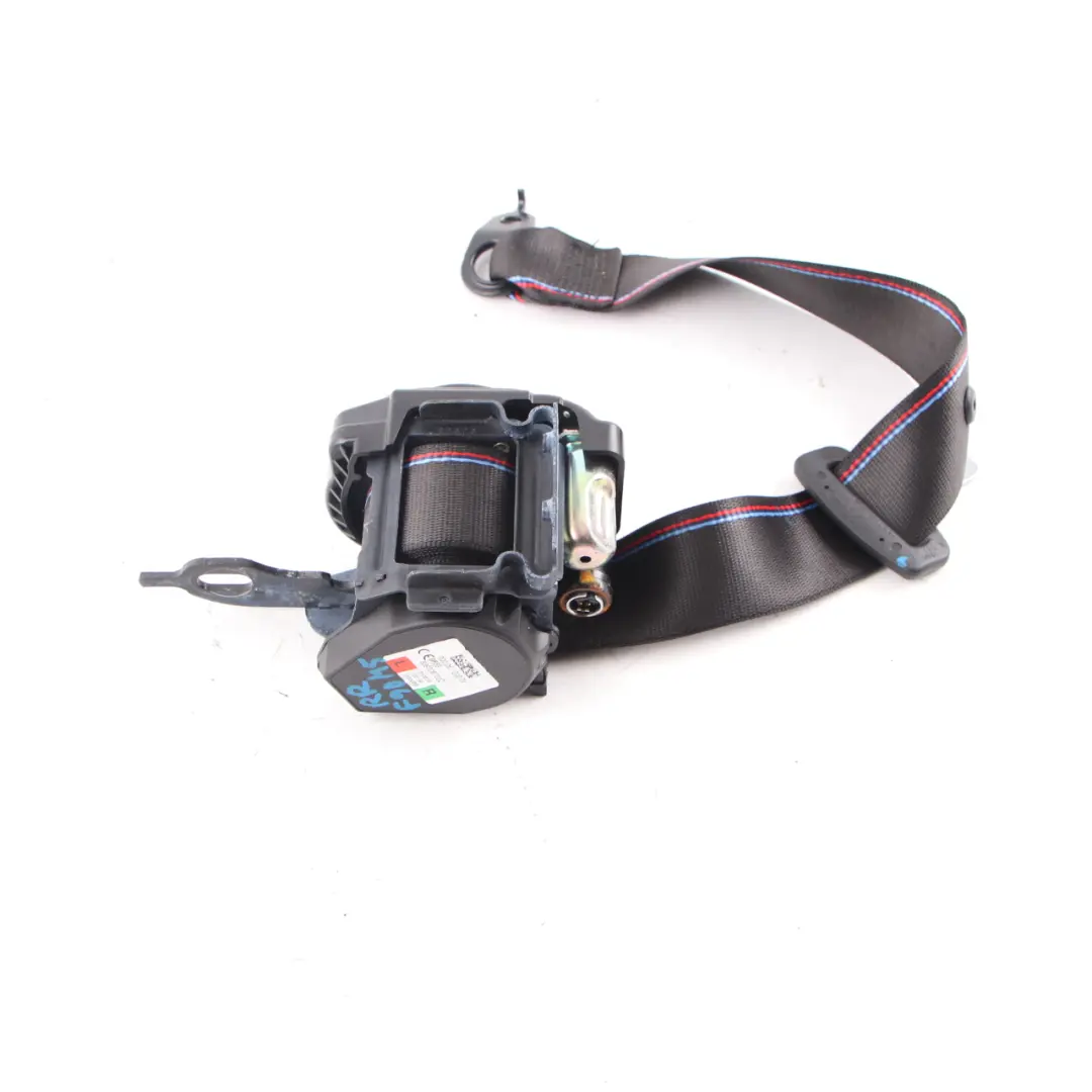 Belt BMW F90 M5 G30 Upper Rear Right O/S M Black to Seat with Part number 8092486 Seat Belt BMW F90 M5 G30 Upper Rear Right O/S M Black - SKU 8092486 - Part number 8092486