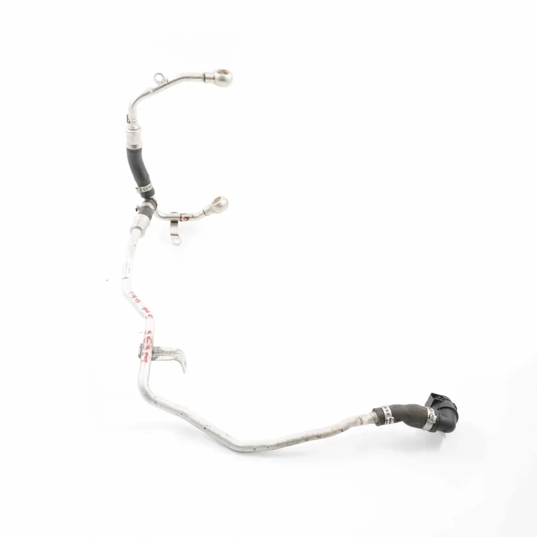 Coolant Line Turbo Charger Feed Pipe Cyl. 5-8 to BMW F90 M5 F92 M8 with Part number 8092600 BMW F90 M5 F92 M8 Coolant Line Turbo Charger Feed Pipe Cyl. 5-8 - SKU 8092600 - Part number 8092600