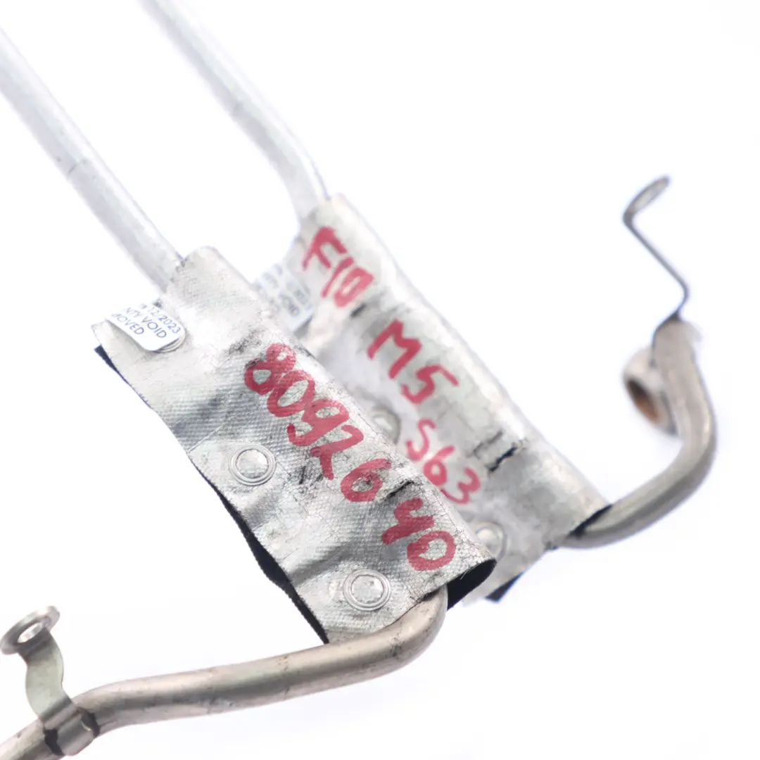 S63N M6 Turbolader Kühlmittelzufuhrleitung Turbo Kühlung für BMW F10 M5 mit Teilenummer 8092640 BMW F10 M5 S63N M6 Turbolader Kühlmittelzufuhrleitung Turbo Kühlung - SKU 8092640 - Teilenummer 8092640