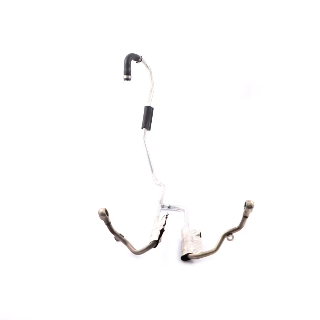 S63N M6 Tubo de alimentación de refrigerante turbocompresor para BMW F10 M5 con número de pieza 8092640 BMW F10 M5 S63N M6 Tubo de alimentación de refrigerante turbocompresor - SKU 8092640 - Número de pieza 8092640