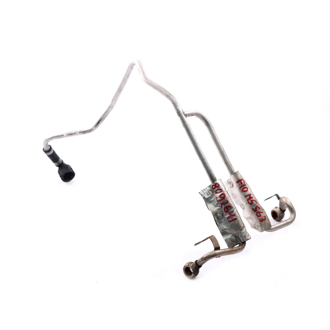 S63N M6 turbocompressore linea di ritorno del refrigerante per BMW F10 M5 con numero di parte 8092641 BMW F10 M5 S63N M6 turbocompressore linea di ritorno del refrigerante - SKU 8092641 - Numero di parte 8092641