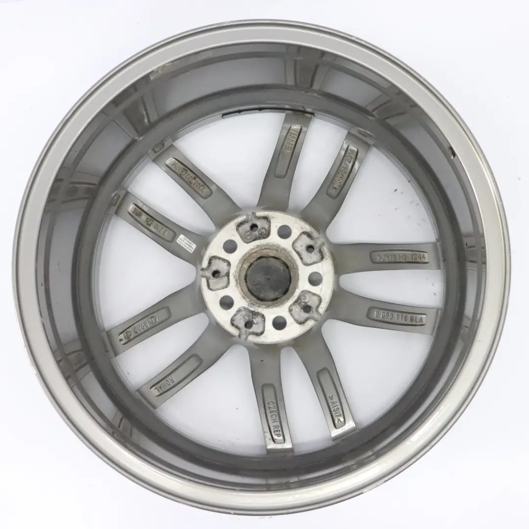 BMW G30 Tylna Felga Aluminiowa Ferric Szara 18" 9J ET:44 662M - SKU 8093406-2 - Numer Części 8093406
