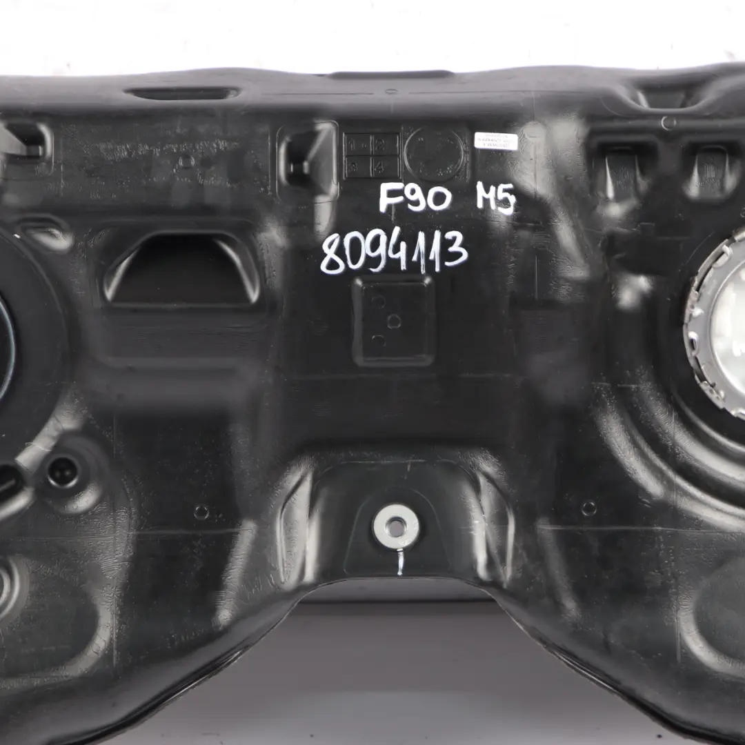 Complete Fuel Tank BMW F90 M5 F93 M8 Fuel Tank Container to with Part number 8094113 Complete Fuel Tank BMW F90 M5 F93 M8 Fuel Tank Container - SKU 8094113 - Part number 8094113