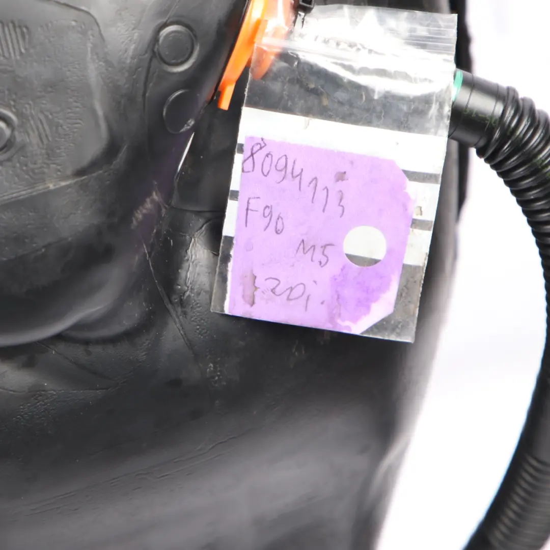 Complete Fuel Tank BMW F90 M5 F93 M8 Fuel Tank Container to with Part number 8094113 Complete Fuel Tank BMW F90 M5 F93 M8 Fuel Tank Container - SKU 8094113 - Part number 8094113