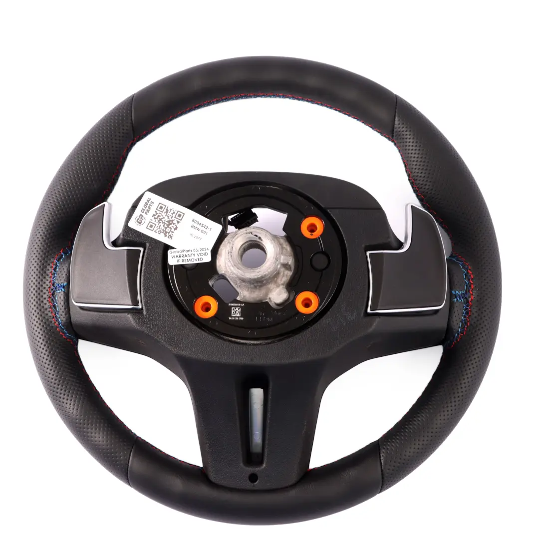 NUEVO Cuero Negro Palanca de cambio para Volante BMW X3 G01 X4 G02 M Sport con número de pieza 8094542 Volante BMW X3 G01 X4 G02 M Sport NUEVO Cuero Negro Palanca de cambio - SKU 8094542-1 - Número de pieza 8094542