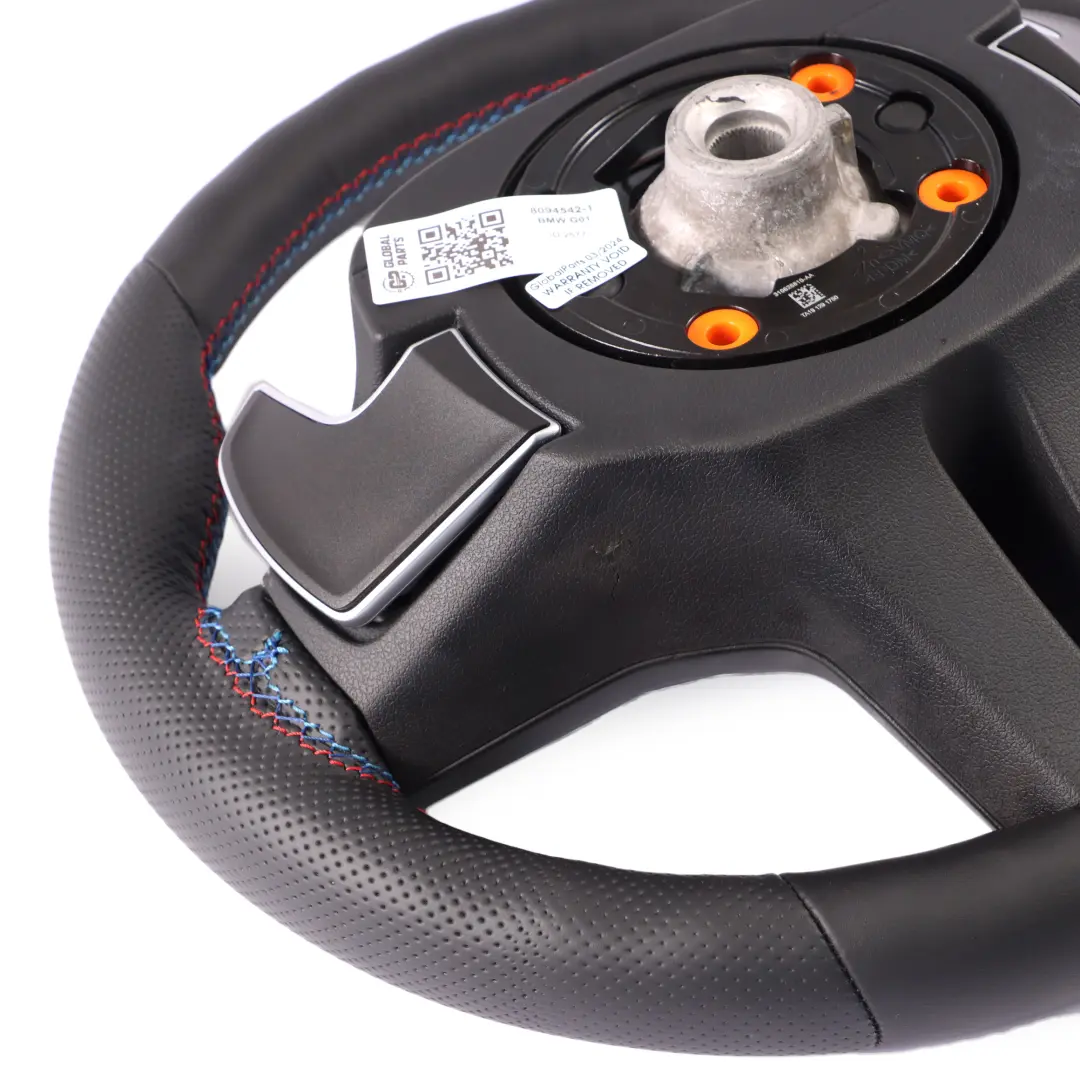 NUEVO Cuero Negro Palanca de cambio para Volante BMW X3 G01 X4 G02 M Sport con número de pieza 8094542 Volante BMW X3 G01 X4 G02 M Sport NUEVO Cuero Negro Palanca de cambio - SKU 8094542-1 - Número de pieza 8094542