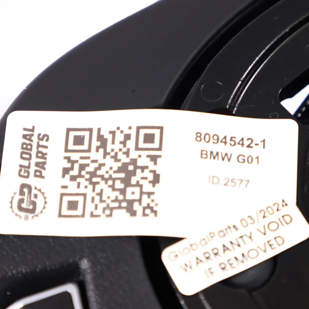 Volante BMW X3 G01 X4 G02 M Sport NUOVO NERO Pelle Cambio al volante - SKU 8094542-1 - Numero di parte  8094542
