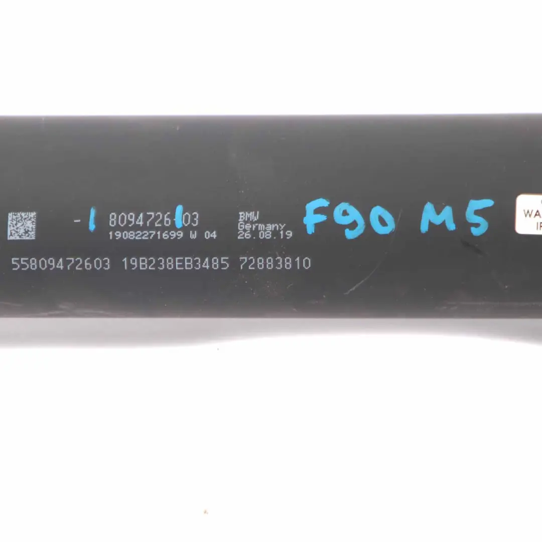 Prop Shaft Propshaft Drive Shaft Unit L=1440MM to BMW F90 M5 with Part number 8094726 BMW F90 M5 Prop Shaft Propshaft Drive Shaft Unit L=1440MM - SKU 8094726 - Part number 8094726