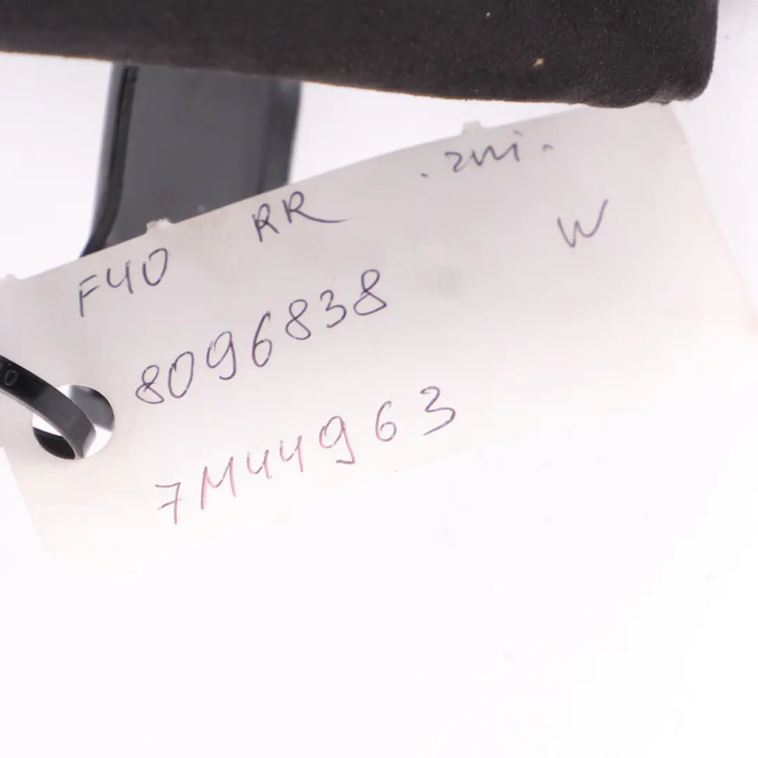 Dossier De Siège Arrière Droit BMW F40 Revêtement M Sport Tissu Trigon Alcantara pour à propos du numéro de pièce 8096838 Dossier De Siège Arrière Droit BMW F40 Revêtement M Sport Tissu Trigon Alcantara - SKU 8096838 - Numéro de pièce 8096838