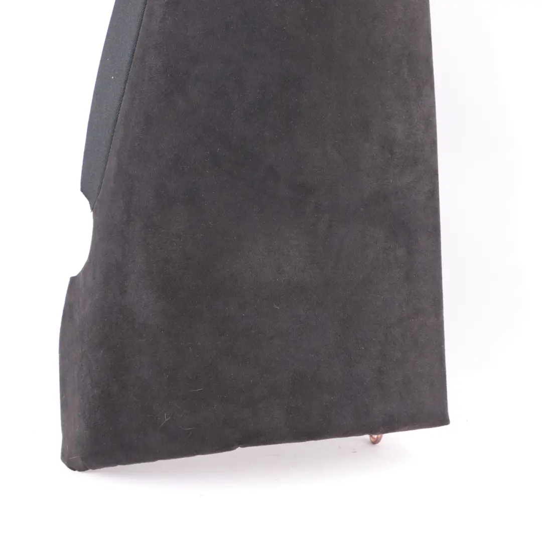 Finition Siège Arrière Gauche Banquette Cache Latéral Noir Alcantara pour BMW F40 à propos du numéro de pièce 8096853 BMW F40 Finition Siège Arrière Gauche Banquette Cache Latéral Noir Alcantara - SKU 8096853 - Numéro de pièce 8096853