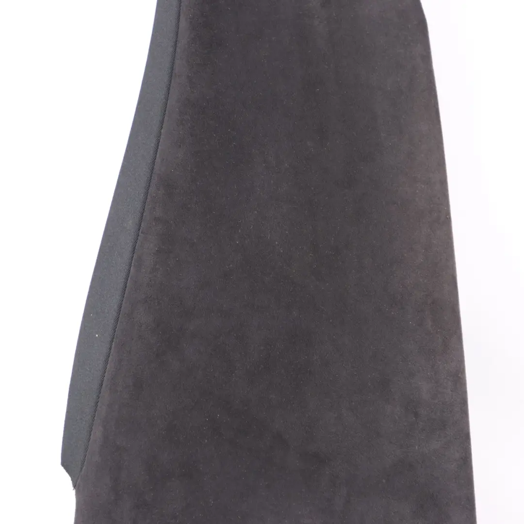 Finisher Left N/S Bench Side Cover Black Cloth Alcantara to BMW F40 Rear Seat with Part number 8096853 BMW F40 Rear Seat Finisher Left N/S Bench Side Cover Black Cloth Alcantara - SKU 8096853 - Part number 8096853