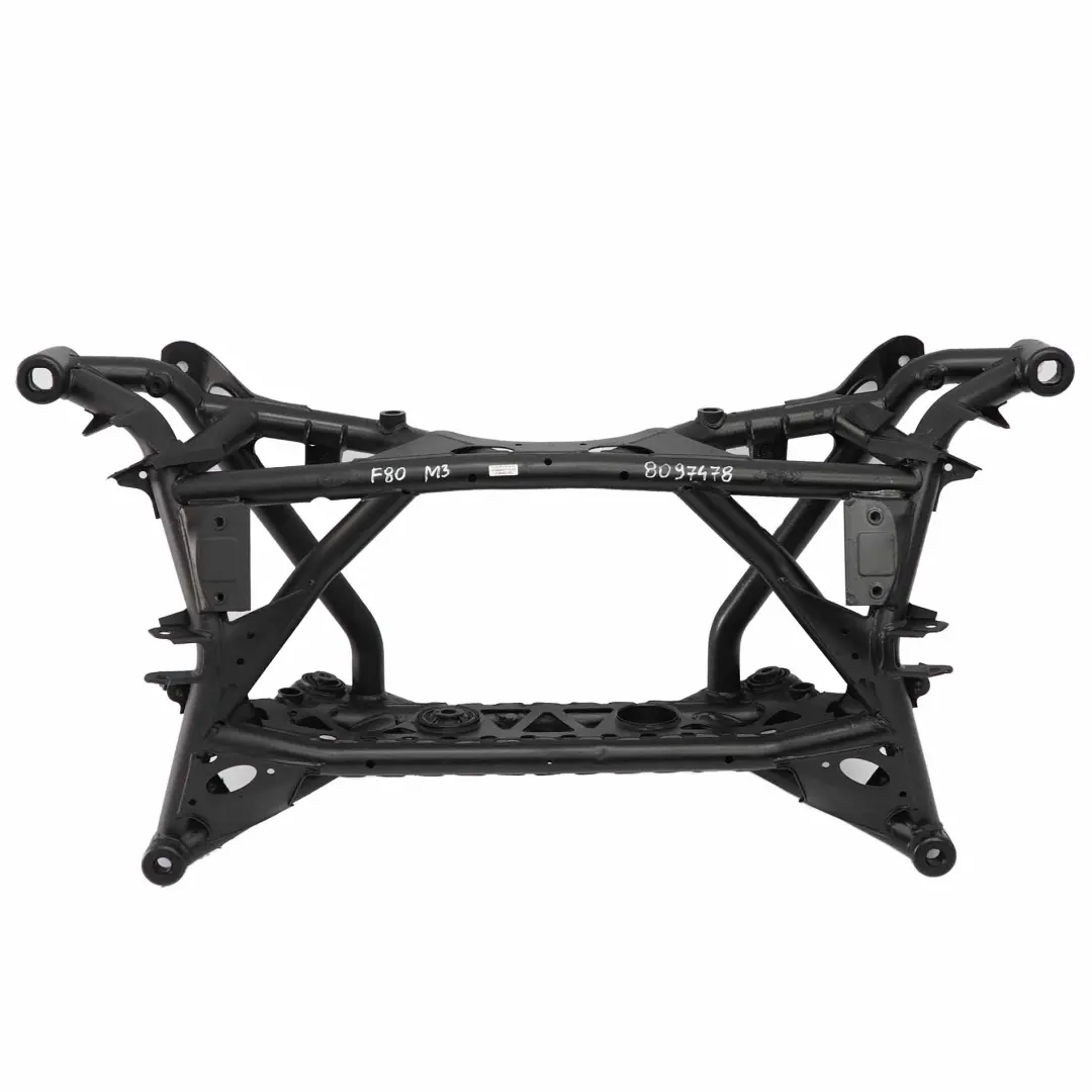 Eje Trasero Subchasis Portador Suspensión para BMW F87 M2 F80 M3 F82 F83 M4 con número de pieza 8097478 BMW F87 M2 F80 M3 F82 F83 M4 Eje Trasero Subchasis Portador Suspensión - SKU 8097478 - Número de pieza 8097478