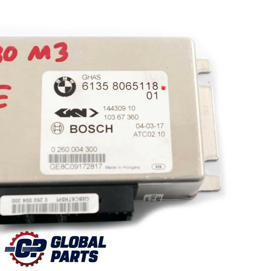 Regolamentati Hinterachssperre Centralina Ghas 806511 per BMW F80 M3 F82 M4 con numero di parte 8098151 BMW F80 M3 F82 M4 Regolamentati Hinterachssperre Centralina Ghas 806511 - SKU 8098151 - Numero di parte 8098151