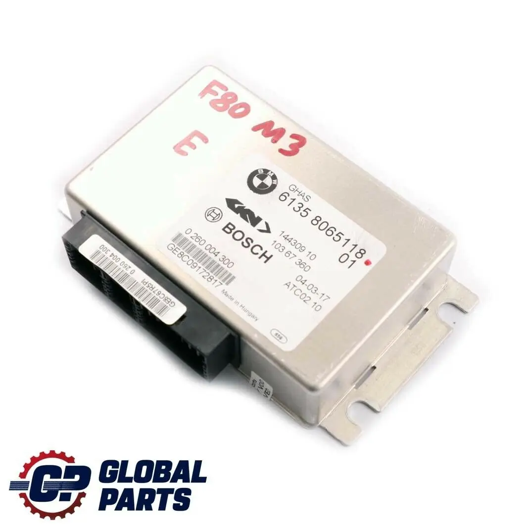 BMW F80 M3 F82 M4 Modulo De unidad De control De bloqueo diferencial regulado - SKU 8098151 - Número de pieza 8098151