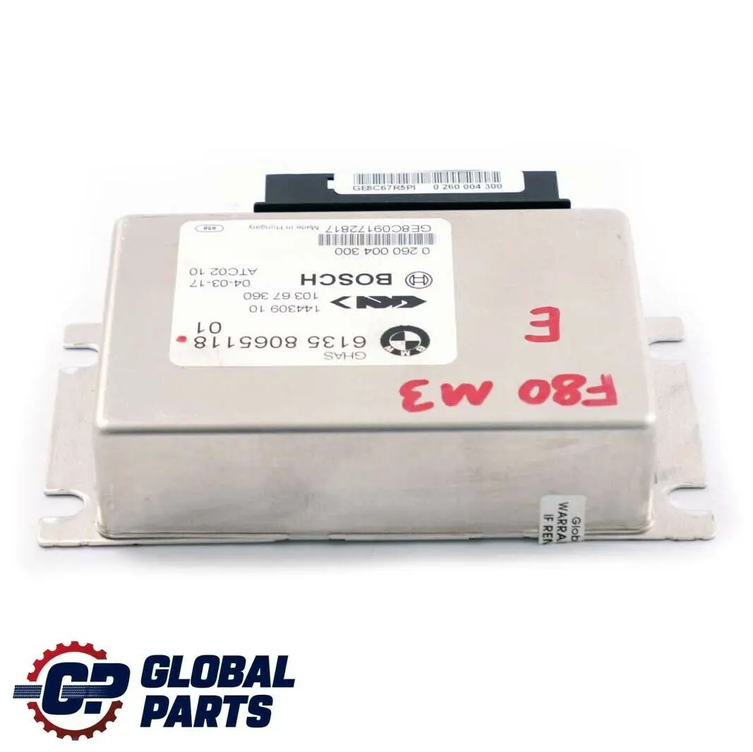 Geregelte Hinterachssperre Commande Ghas 806511 pour BMW 3 4 F80 M3 F82 M4 à propos du numéro de pièce 8098151 BMW 3 4 F80 M3 F82 M4 Geregelte Hinterachssperre Commande Ghas 806511 - SKU 8098151 - Numéro de pièce 8098151