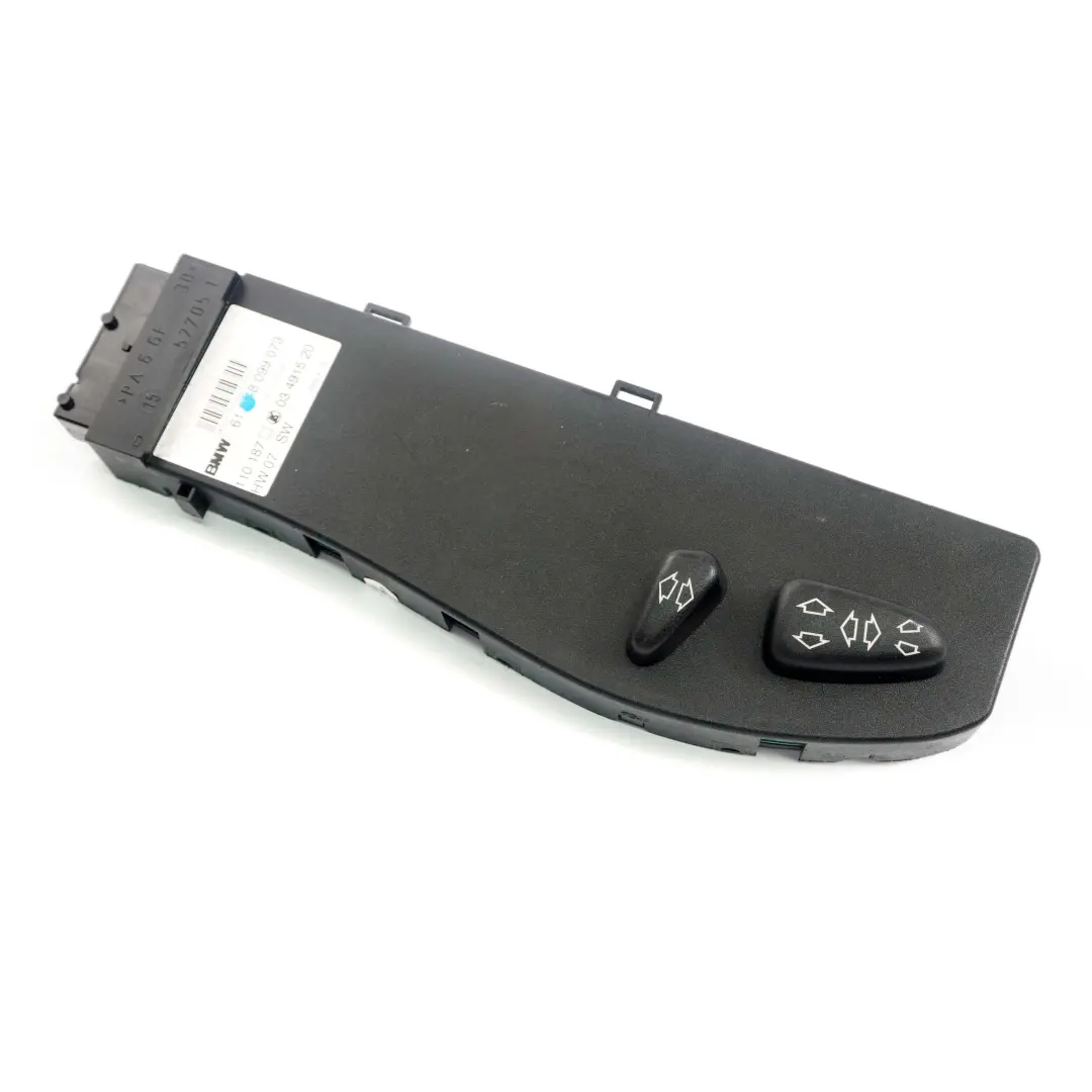 Interruptor de Ajuste del Asiento Electrico Delantero Izquierdo para BMW E53 E63 E83 con número de pieza 8099073 BMW E53 E63 E83 Interruptor de Ajuste del Asiento Electrico Delantero Izquierdo - SKU 8099073 - Número de pieza 8099073