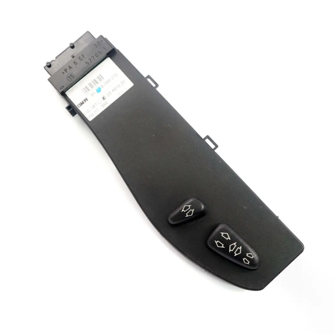 BMW E53 E63 E83 Interruptor de Ajuste del Asiento Electrico Delantero Izquierdo - SKU 8099073 - Número de pieza 8099073