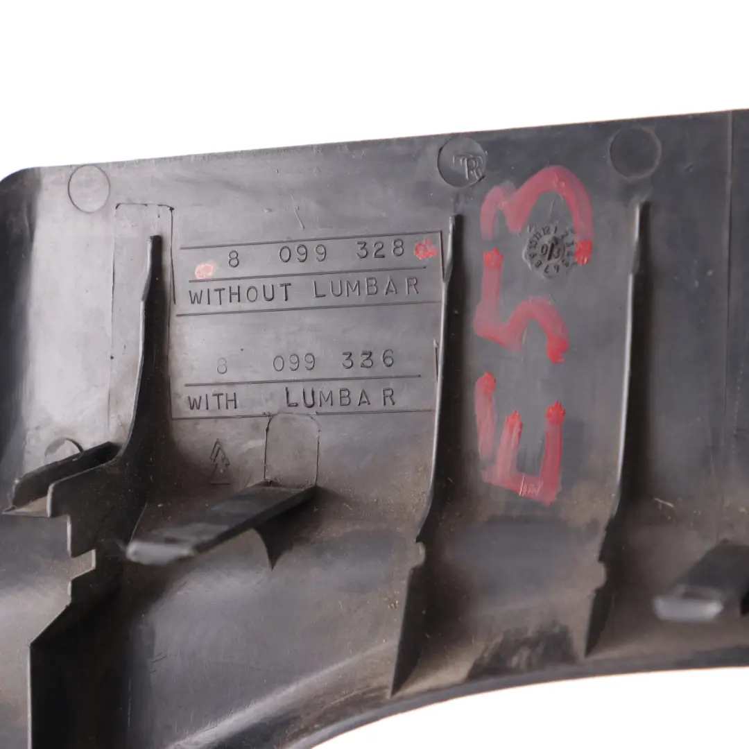 Trim Cover Seat Outer Front Right O/S Schwarz Black to BMW X5 E53 with Part number 8261324 BMW X5 E53 Trim Cover Seat Outer Front Right O/S Schwarz Black - SKU 8099328 - Part number 8261324