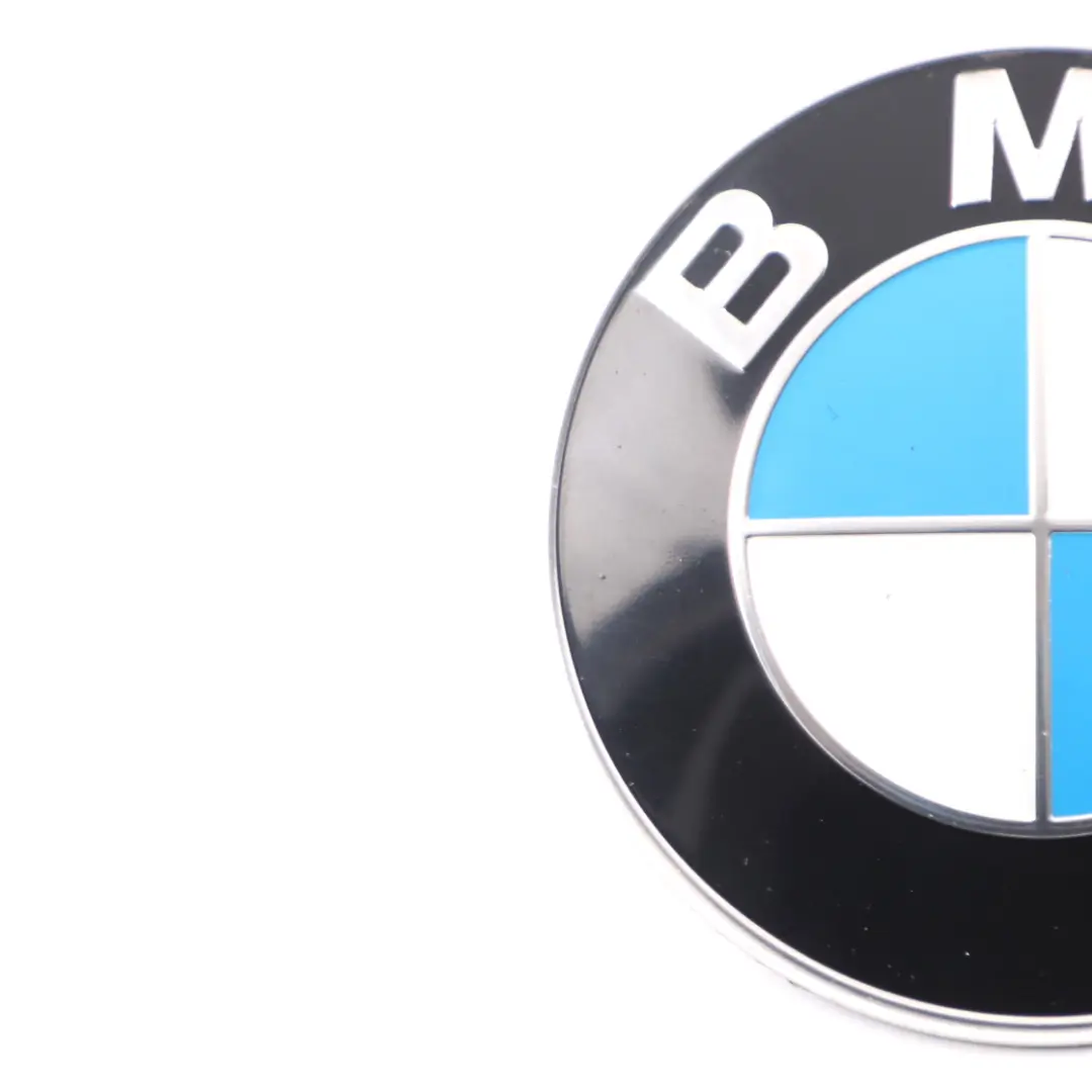 BMW E60 E65 E81 E87 E90 E91 F10 Plaque d'identification coffre capot avec logo - SKU 8132375-7 - Numéro de pièce 8132375