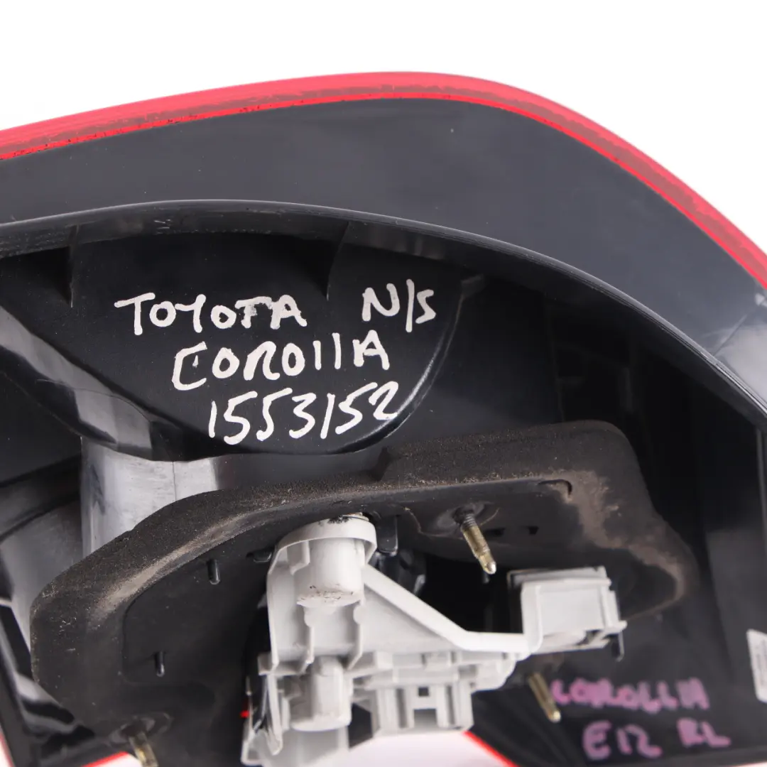 Lamp Light Left N/S Tail Light Side Panel to Toyota Corolla E12 Rear with Part number 81498-13010 Toyota Corolla E12 Rear Lamp Light Left N/S Tail Light Side Panel - SKU 81498-13010 - Part number 81498-13010
