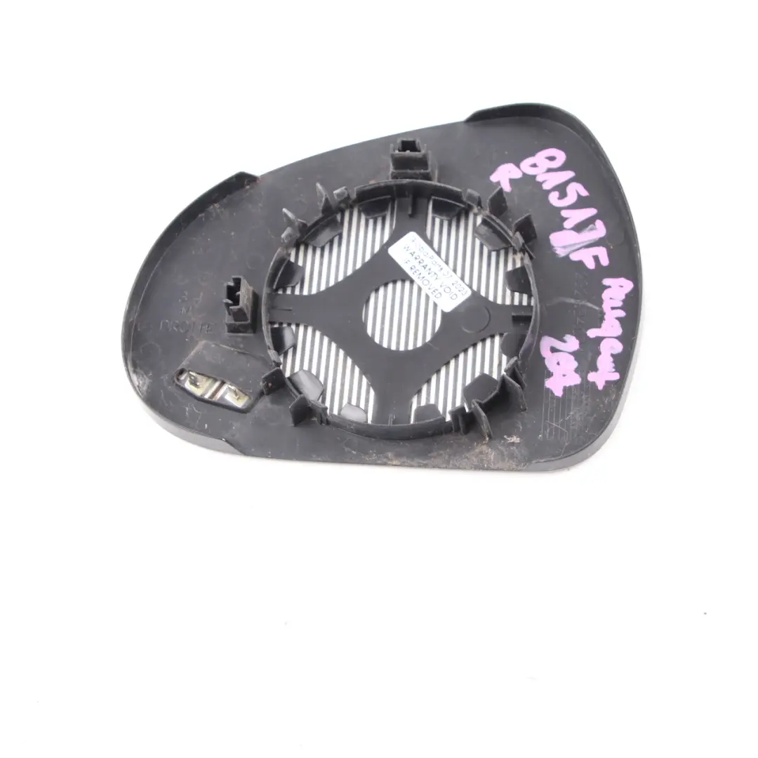 Wing Mirror Glass Heated Right O/S to Peugeot 207 with Part number 8151JF Peugeot 207 Wing Mirror Glass Heated Right O/S - SKU 8151JF - Part number 8151JF