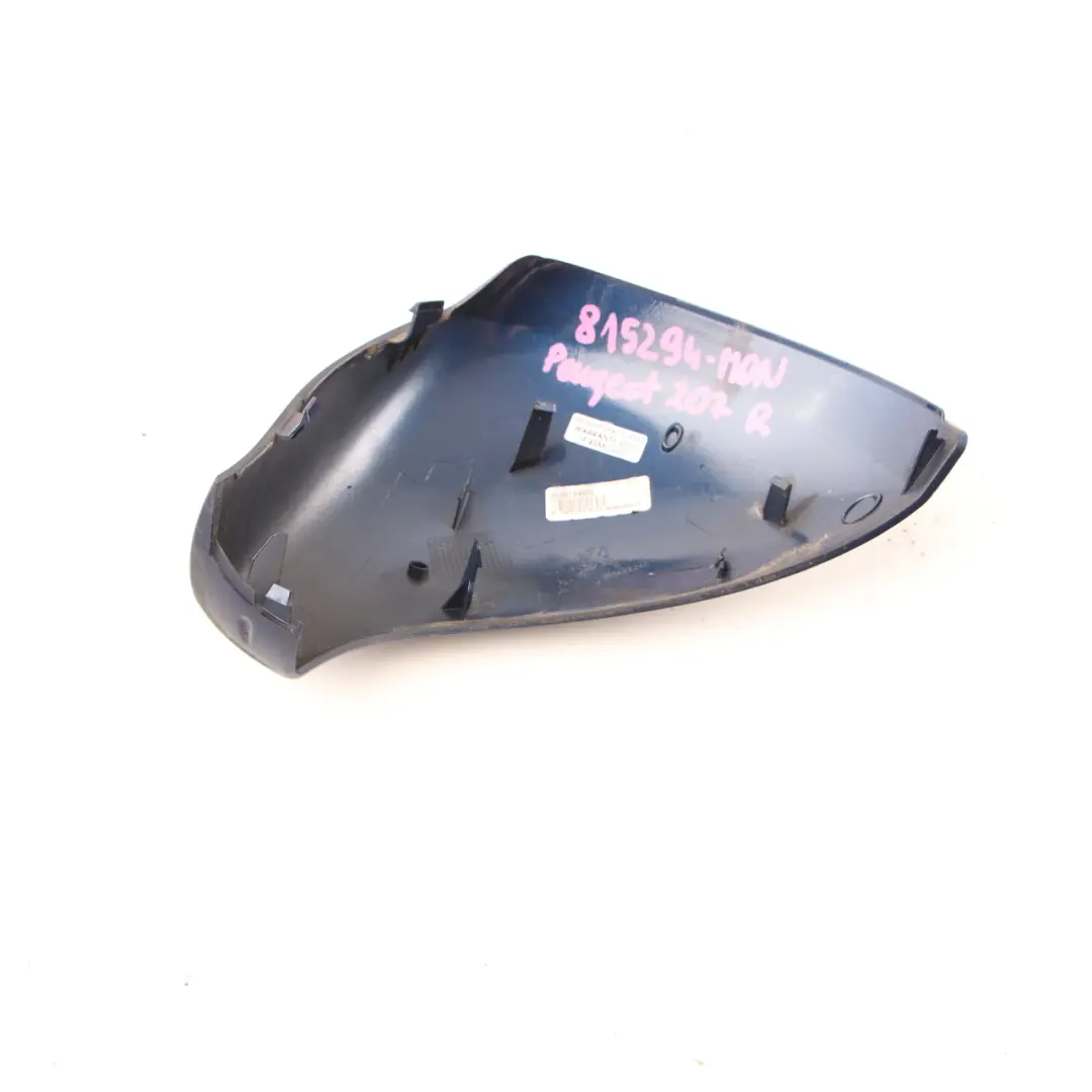 Wing Mirror Cover Right O/S Cap Casing Montebello to Peugeot 207 with Part number 815292 Peugeot 207 Wing Mirror Cover Right O/S Cap Casing Montebello - SKU 815292-MON - Part number 815292