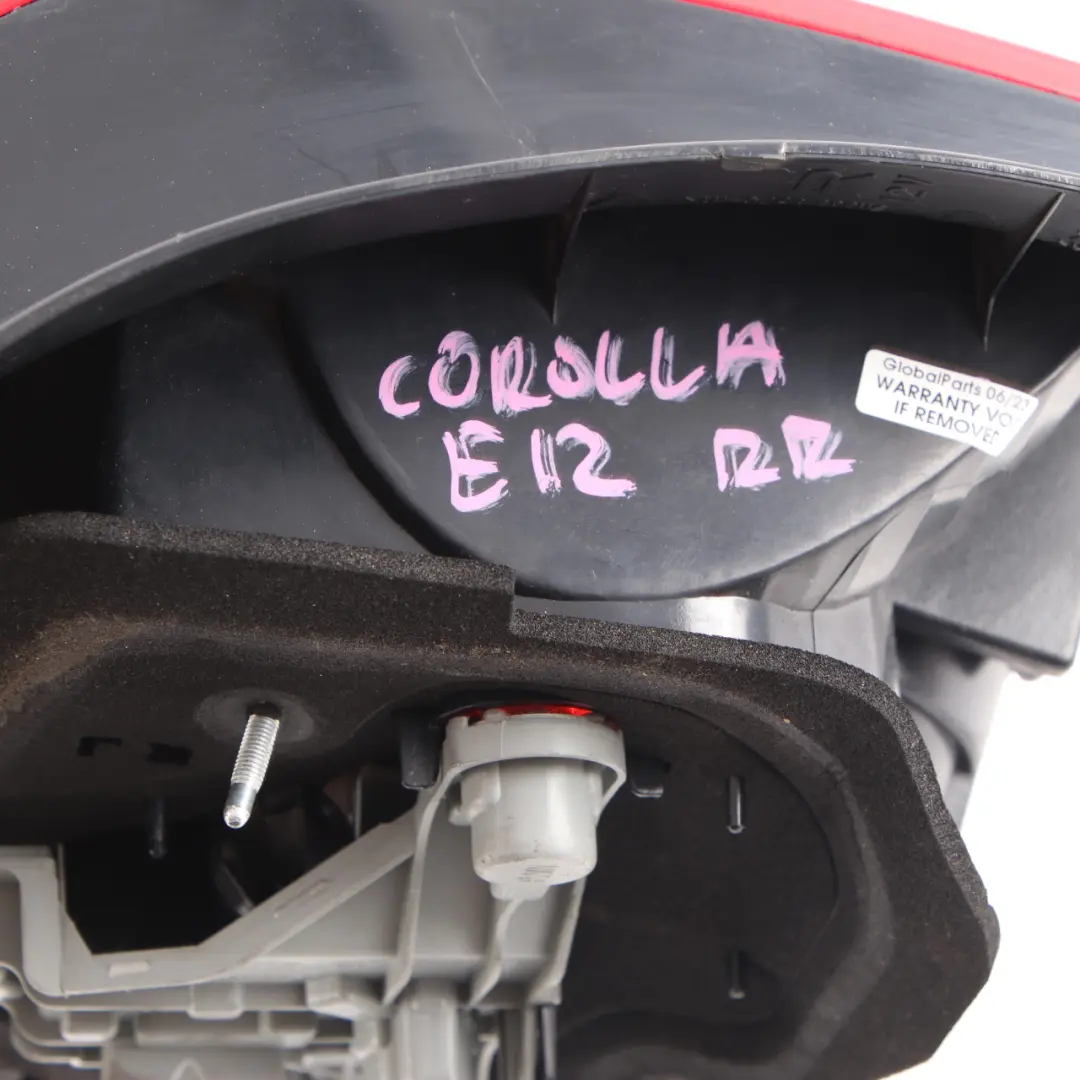 Tail Light Right O/S Lamp Taillight to Toyota Corolla E12 Rear with Part number 81551 Toyota Corolla E12 Rear Tail Light Right O/S Lamp Taillight - SKU 81551 - Part number 81551