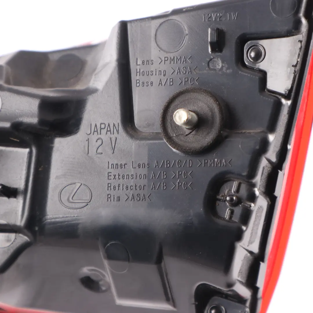 ZX10 Rear Light Trunk Lid Boot Tailgate Lamp Left N/S to Lexus ES with Part number 8159033472 Lexus ES ZX10 Rear Light Trunk Lid Boot Tailgate Lamp Left N/S - SKU 8159033472 - Part number 8159033472