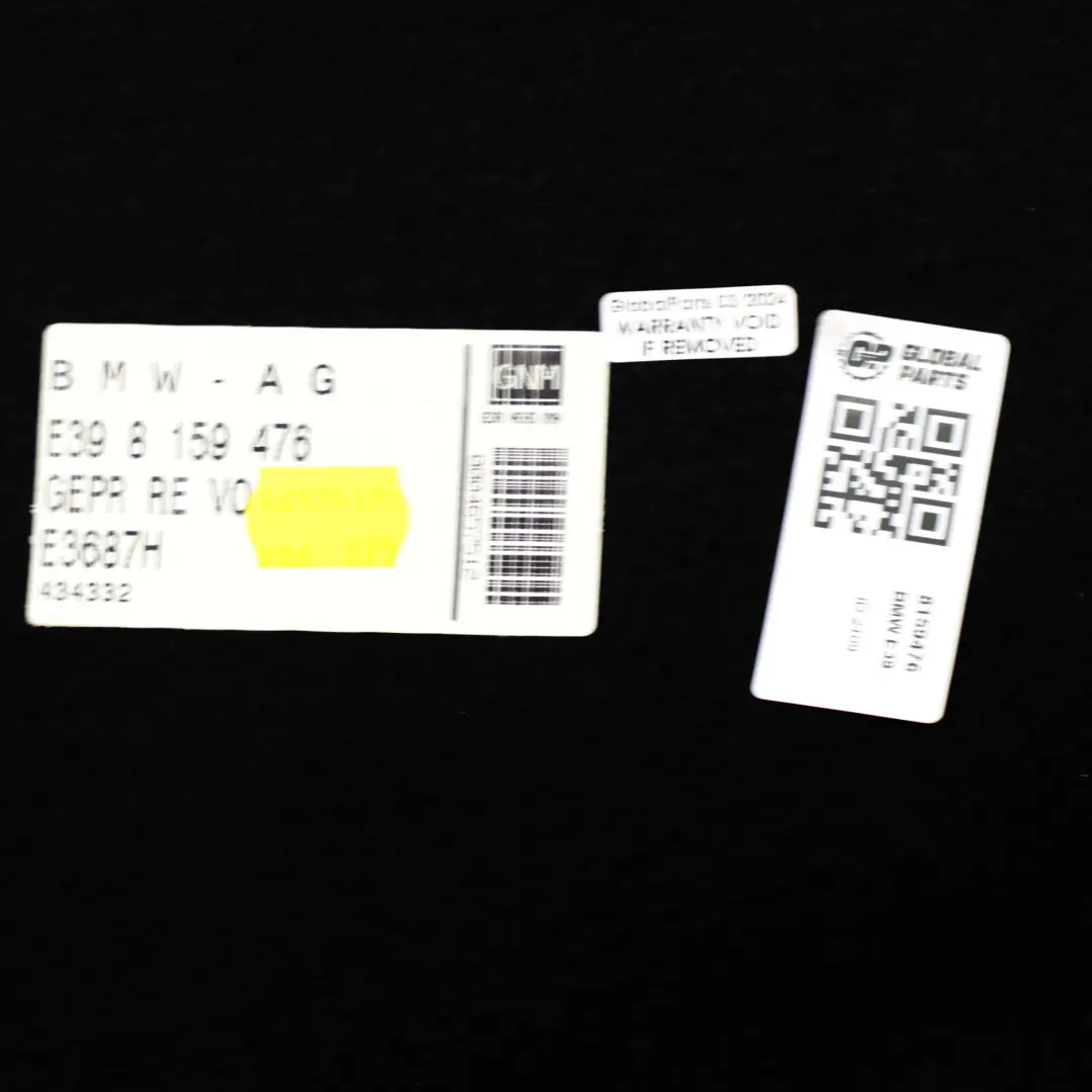 Maletero Derecho Embellecedor Panel Alfombra Gris para BMW E39 Berlina con número de pieza 8159476 BMW E39 Berlina Maletero Derecho Embellecedor Panel Alfombra Gris - SKU 8159476 - Número de pieza 8159476