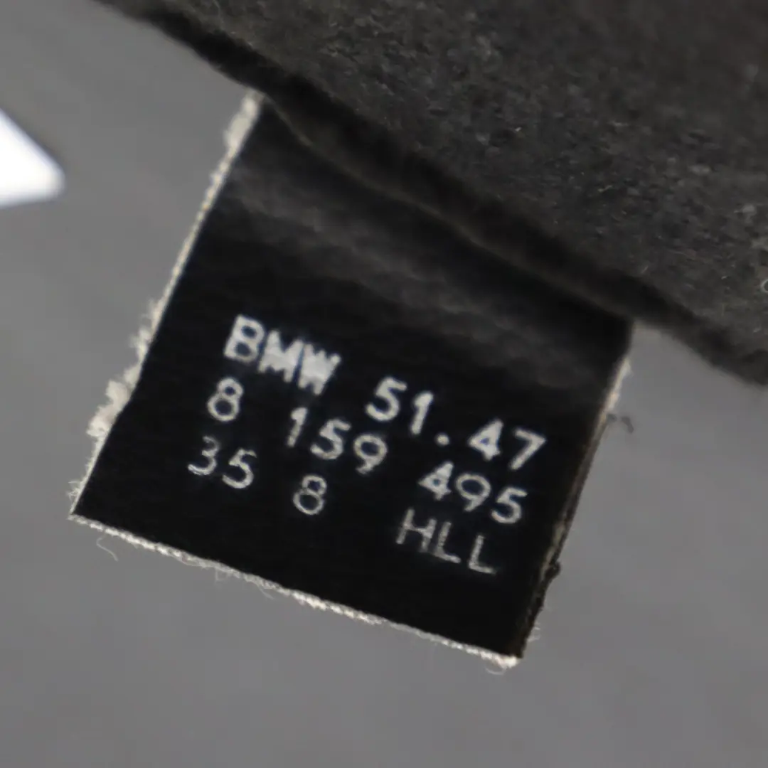 BMW E39 Sedan Wykładzina Mata Podłogi Bagażnika Szara - SKU 8159495 - Numer Części 8159495