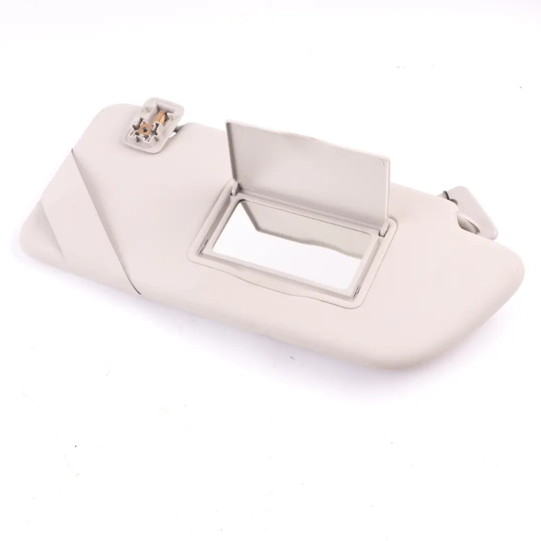 Sun Visor Cover Trim Right O/S Mirror Panel Sunvisor Beige to Peugeot 3008 with Part number 816334 Peugeot 3008 Sun Visor Cover Trim Right O/S Mirror Panel Sunvisor Beige - SKU 816334 - Part number 816334