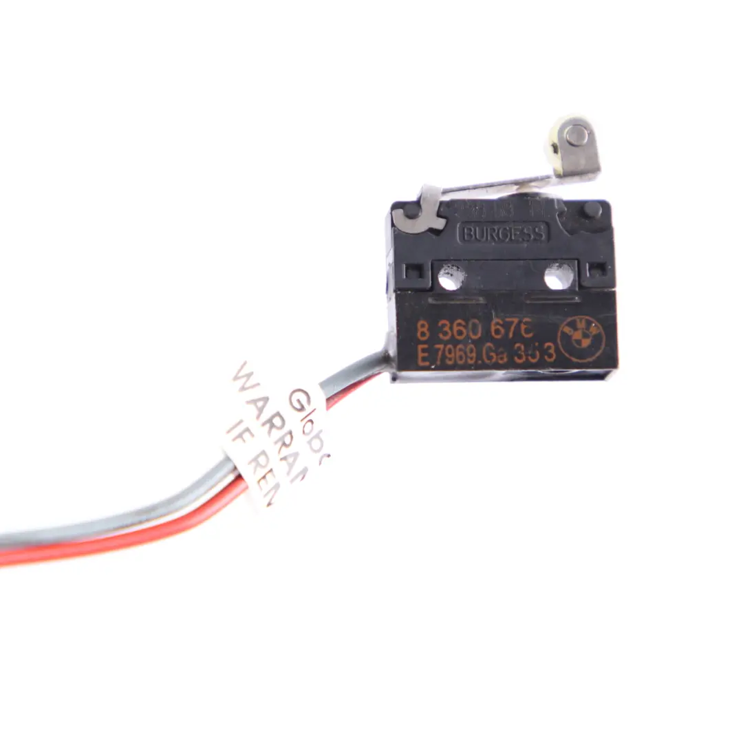 BMW E60 Kofferraum Öffnungskabel Heckklappe Entriegelung Verkabelung 8360676 - SKU 8168035-1 - Teilenummer 8168035