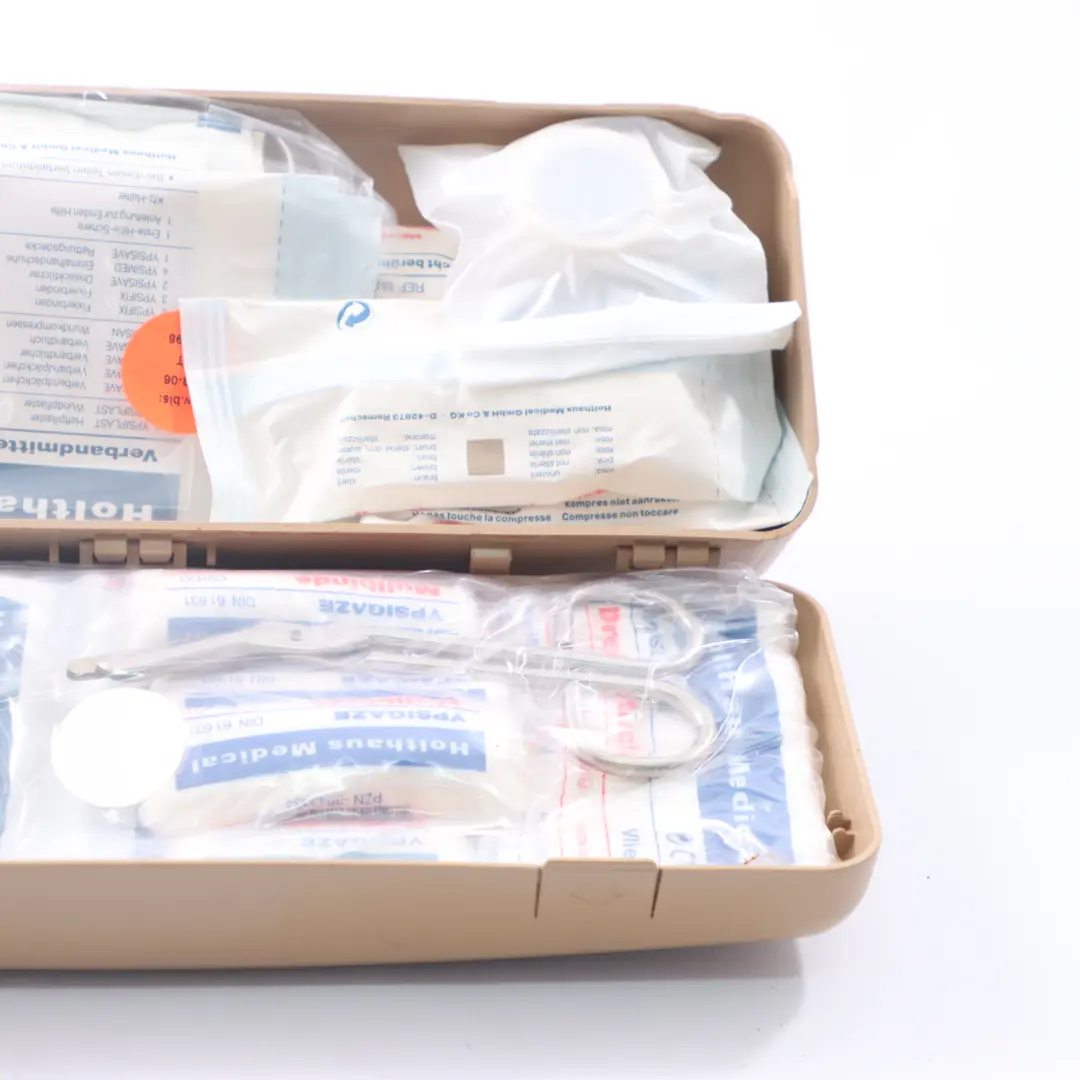 BMW E39 First Aid Kit Under Seat Case Tray Emergency Box Beige - SKU 8176553-1 - Part number 8176553