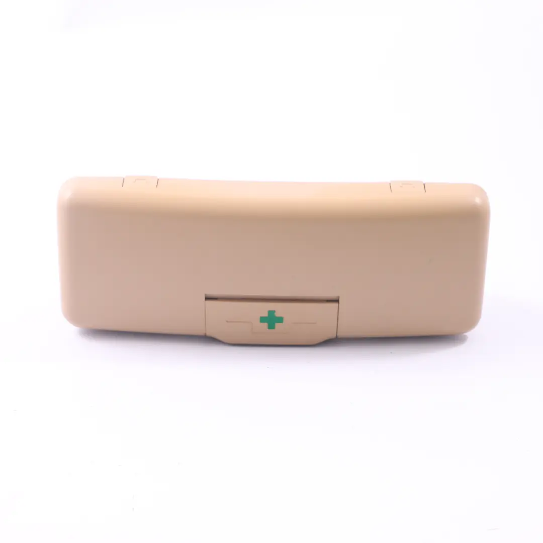 Kit di pronto soccorso sotto sedile cassetta di emergenza Beige per BMW E39 con numero di parte 8176553 BMW E39 Kit di pronto soccorso sotto sedile cassetta di emergenza Beige - SKU 8176553-1 - Numero di parte 8176553