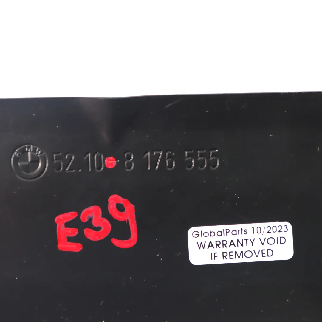 BMW E38 E39 First Aid Kit Box Bracket Support Mount Holder Front Seat - SKU 8176555 - Part number 8176555