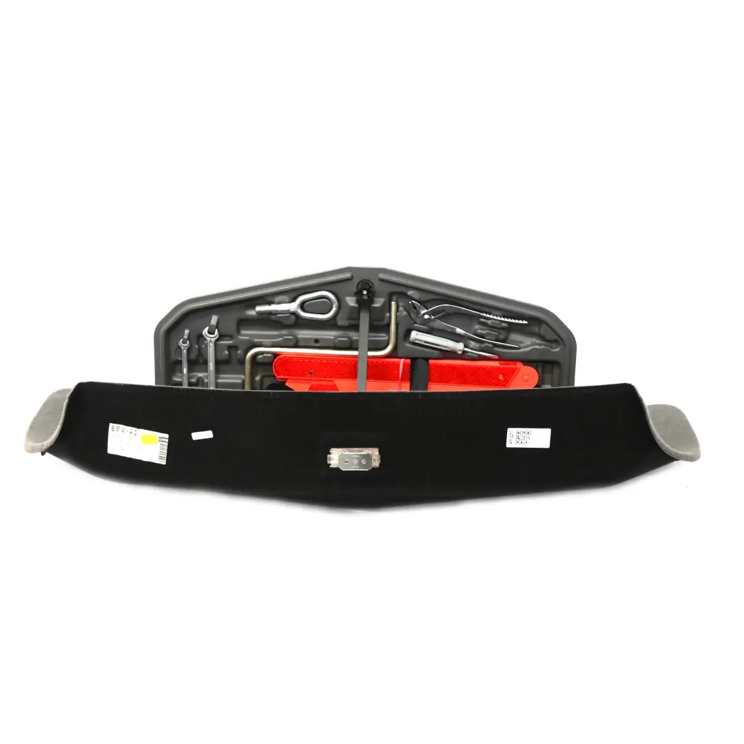 BMW E39 Bota Tapa Maletín Rueda Llave Juego gancho Hazard Kit - SKU 8186808 - Número de pieza 8186808