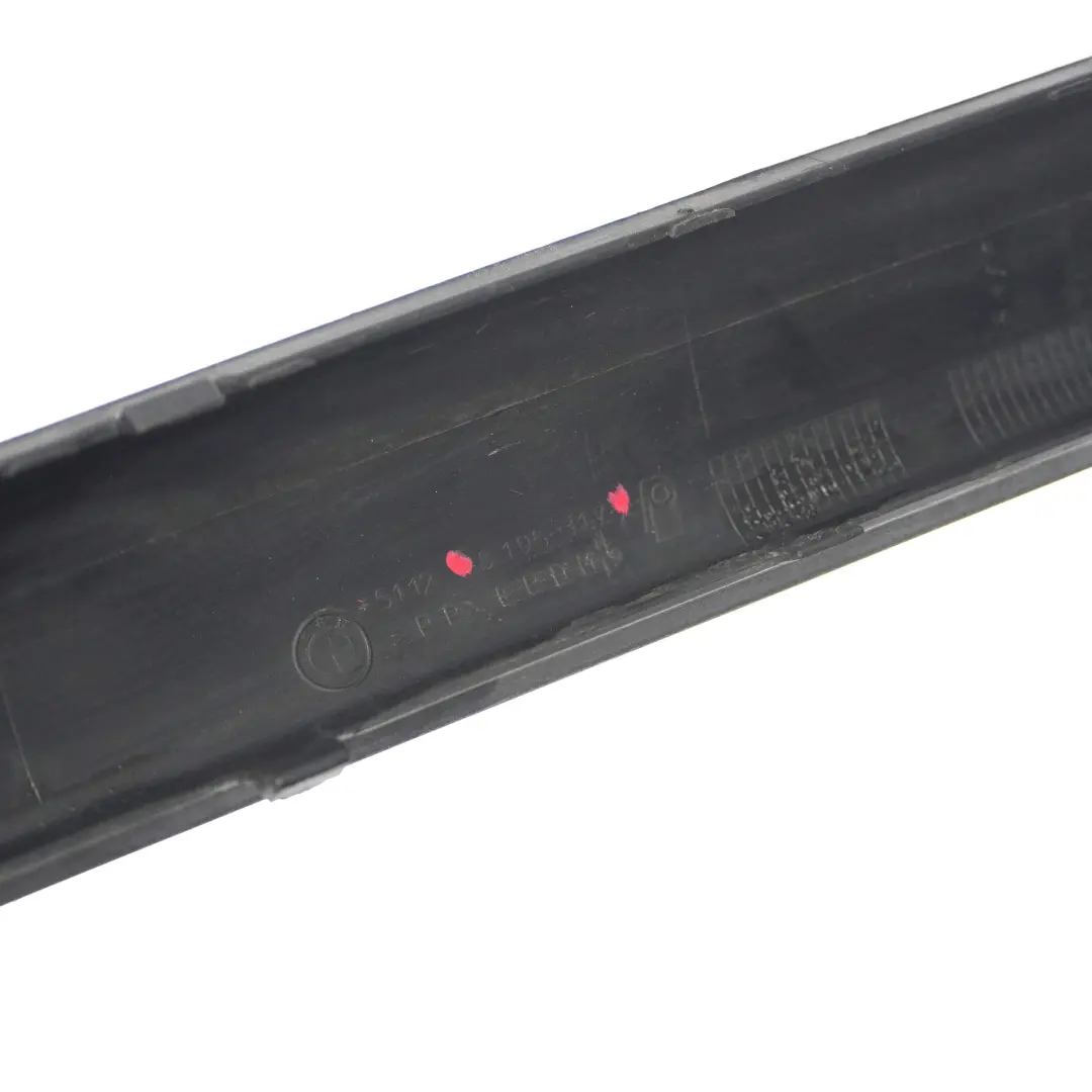 Bumper Strip BMW E46 Saloon Bumper Middle Centre Covering Strip to Rear with Part number 8195317 Rear Bumper Strip BMW E46 Saloon Bumper Middle Centre Covering Strip - SKU 8195317 - Part number 8195317