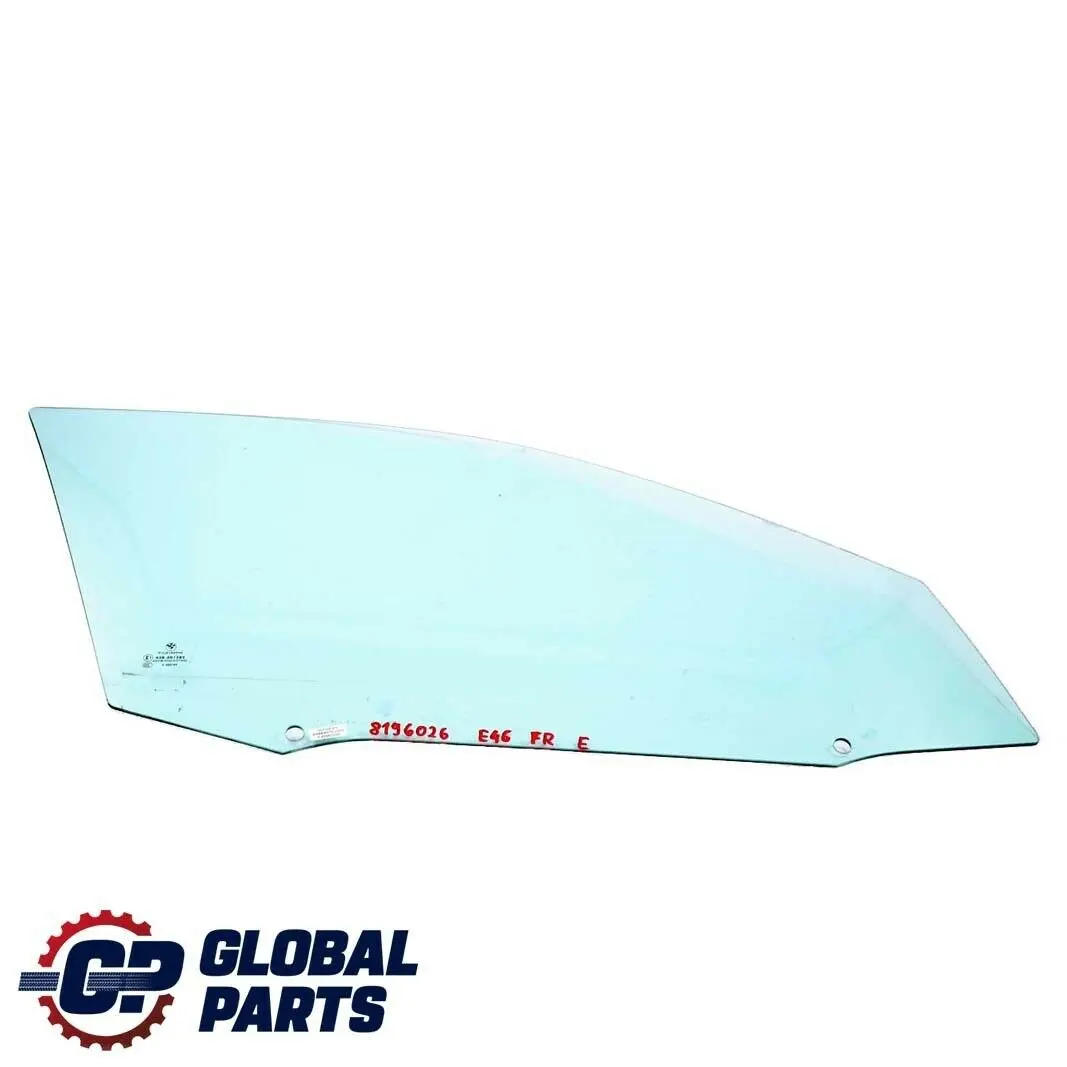 Fenetre Laterale Vert Porte avant Droite AS2 pour BMW E46 à propos du numéro de pièce 8196026 BMW E46 Fenetre Laterale Vert Porte avant Droite AS2 - SKU 8196026 - Numéro de pièce 8196026