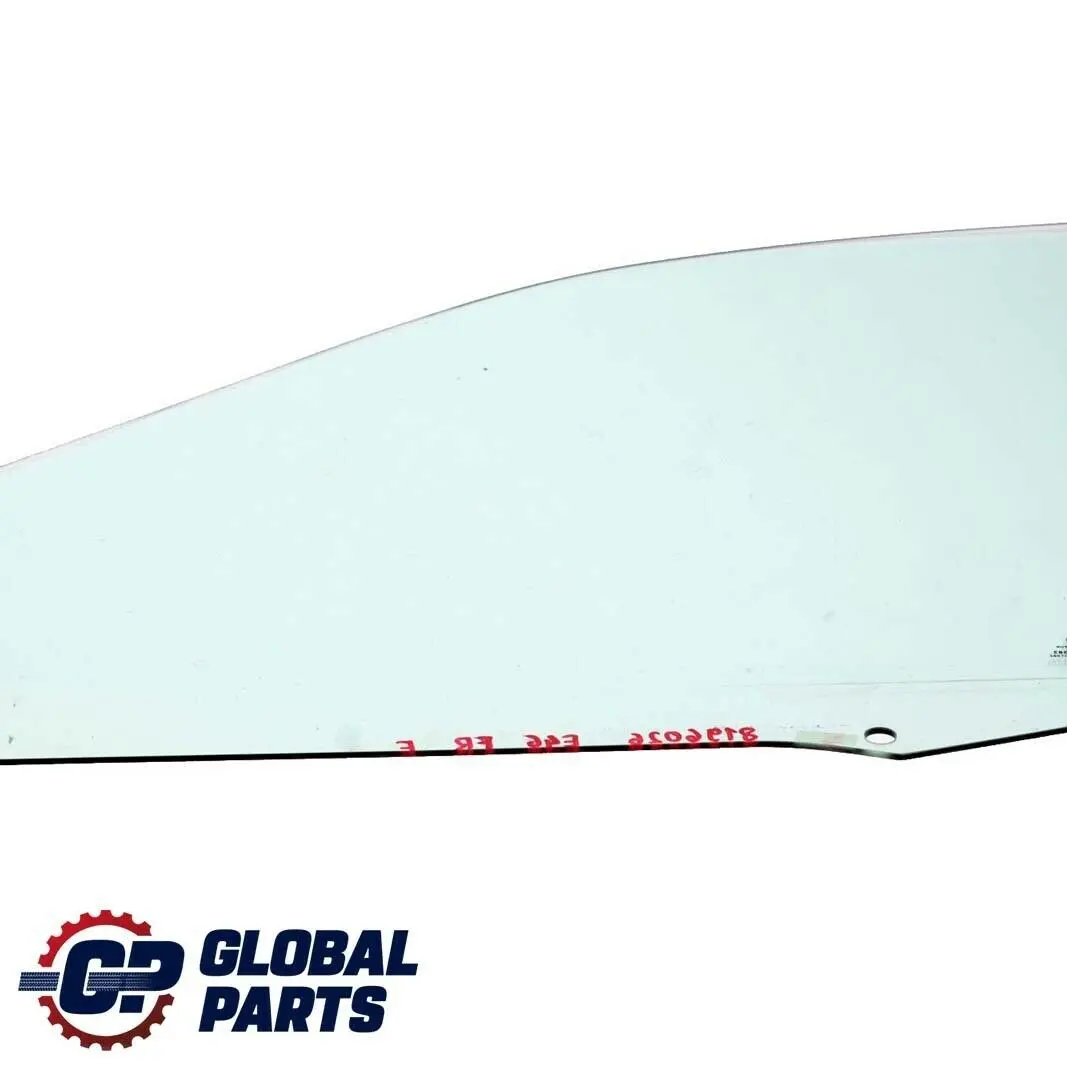 BMW 3 Series E46 Front Right Door Green Side Window AS2 O/S - SKU 8196026 - Part number 8196026