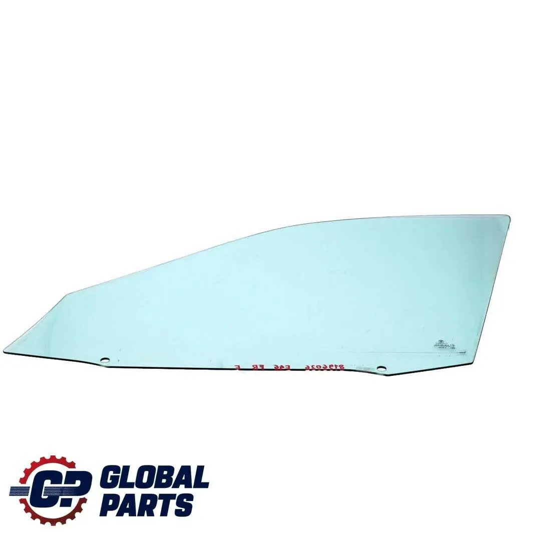 BMW 3 Series E46 Front Right Door Green Side Window AS2 O/S - SKU 8196026 - Part number 8196026