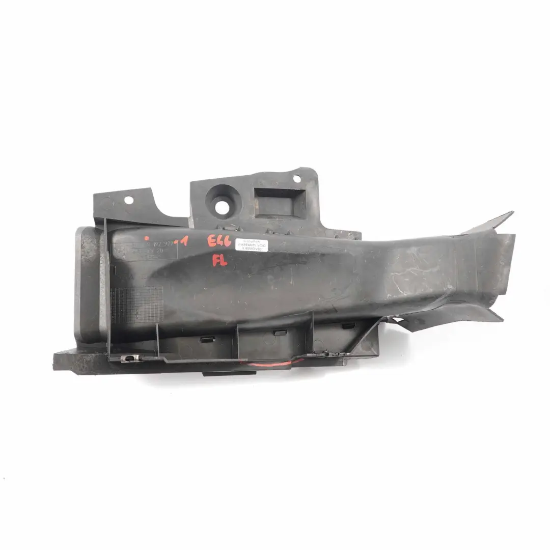 Luftführung Bremse Vorne Links für BMW E46 mit Teilenummer 8197927 BMW E46 Luftführung Bremse Vorne Links - SKU 8197927-1 - Teilenummer 8197927