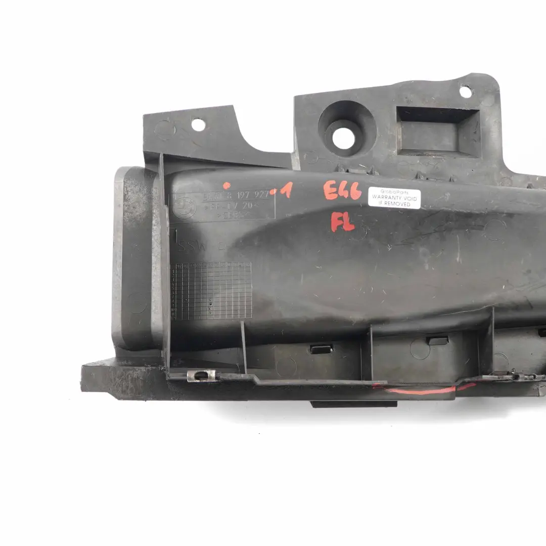  Brake Duct BMW E46 Front Left N/S Brake Air Duct Channel - SKU 8197927-1 - Part number 8197927