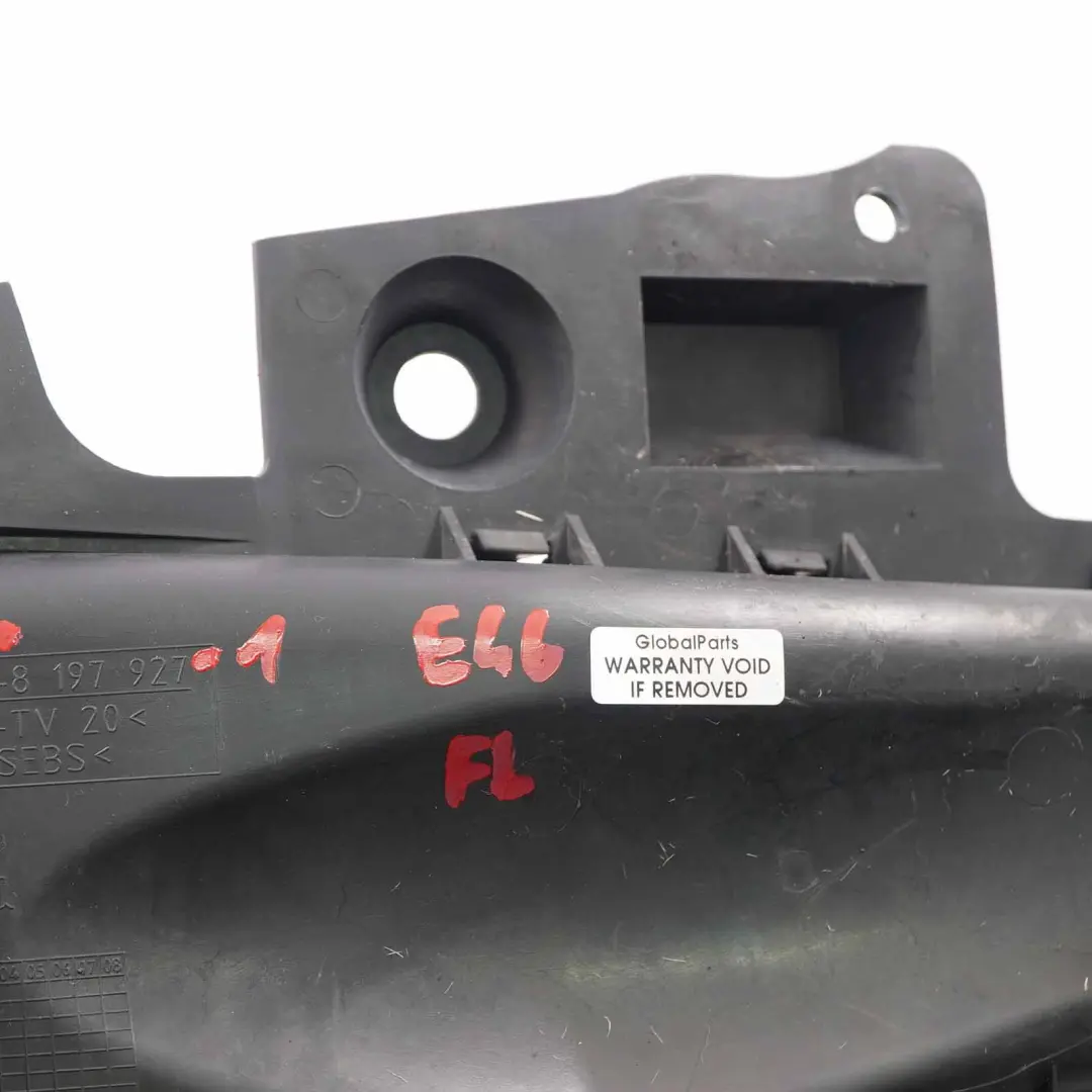 Prese D Aria Freno Anteriore Sinistra per BMW E46 con numero di parte 8197927 BMW E46 Prese D Aria Freno Anteriore Sinistra - SKU 8197927-1 - Numero di parte 8197927