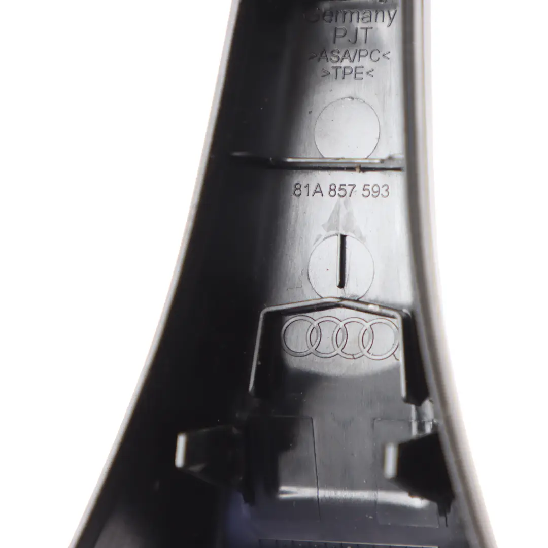 Interior Rear Mirror View Cover Trim Black to Audi Q2 GA with Part number 81A857593 Audi Q2 GA Interior Rear Mirror View Cover Trim Black - SKU 81A857593 - Part number 81A857593