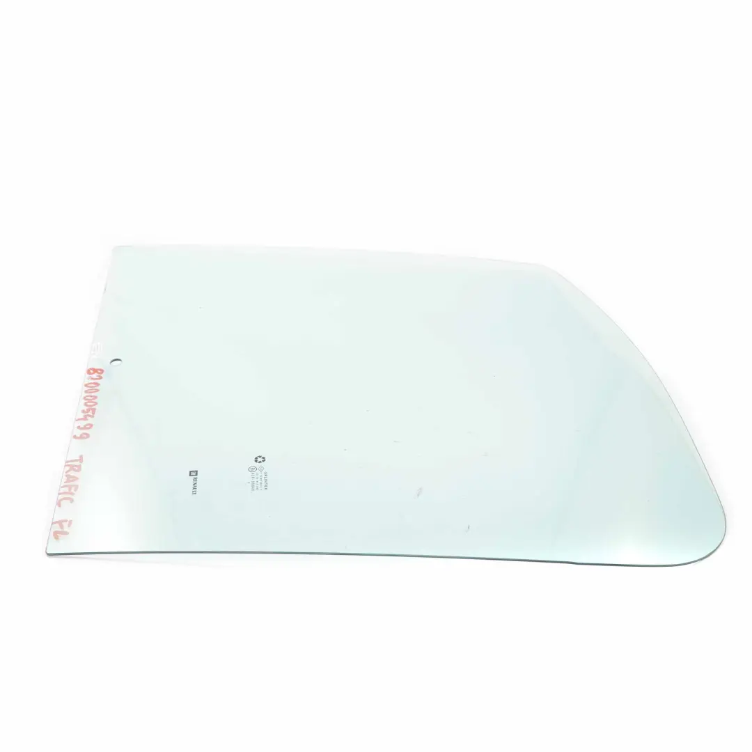 Cristal Puerta Delantera Izquierda AS2 para Renault Trafic Opel Vivaro con número de pieza 8200005499 Renault Trafic Opel Vivaro Cristal Puerta Delantera Izquierda AS2 - SKU 8200005499 - Número de pieza 8200005499